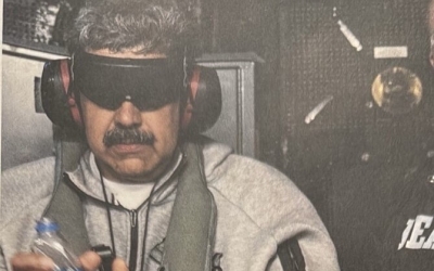 Nicolás Maduro en el moment de la seva captura