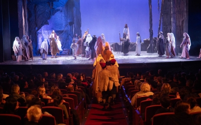 Imatge d'arxiu dels Pastorets de la Joventut de la Faràndula