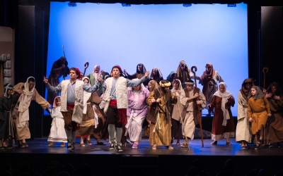 Els Pastorets del Teatre Sant Vicenç en una imatge d'arxiu