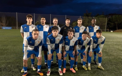 L'onze del Sabadell "B" en el partit davant el Castelldefels | FutBaseCES