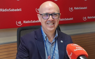 Salvador Ventura en una entrevista a RàdioSabadell | Arxiu