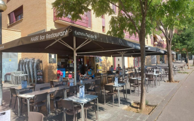 El bar NAISE, on s'ha venut part del primer premi de la loteria del Nen