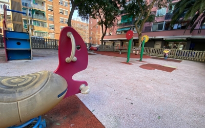 La plaça Llívia (a la Roureda) és una de les zones on s'actuarà