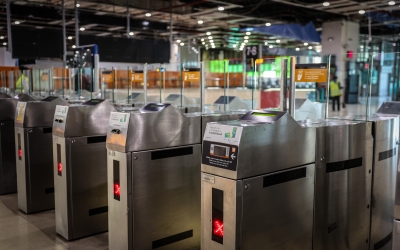 L'accés a una de les andanes de Renfe | ACN