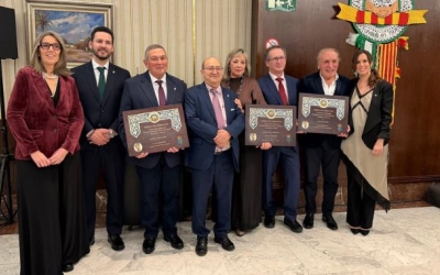 Els guanyadors dels Cordobán amb les autoritats | Mireia Sans