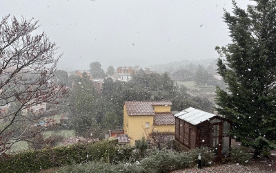 La neu caient a Rellinars | Rosa Perarnau