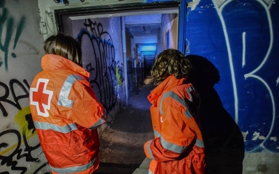 Treballadores de la Creu Roja de Sabadell 