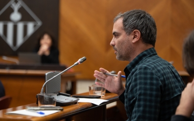 Oriol Rifé, portaveu de la Crida per Sabadell | Roger Benet (RàdioSabadell)