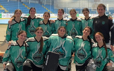 Foto de família en els partits de la primera lligueta disputats a Valladolid | Cedida