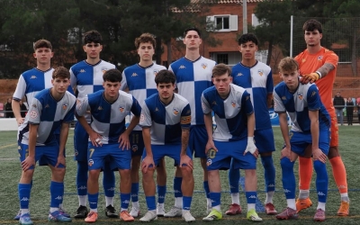 L'onze del Juvenil "A" del Sabadell davant el Nàstic de Tarragona | FutBaseCES