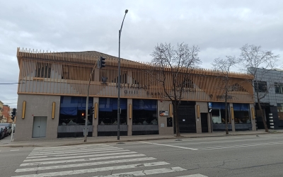 El restaurant Worldeli aquest matí | Pere Gallifa