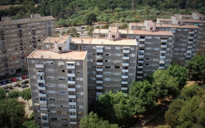 Alguns edificis on s'ha de retirar el fibrociment | Ajuntament de Badia