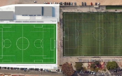 Can Rull camp sauló gespa