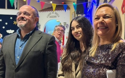 Jimena Vallejos, amb Cuca Santos i Alejandro Fernández | Mireia Sans (RàdioSabadell)