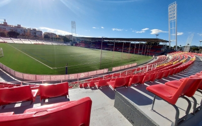 L'Estadi Olímpic de Terrassa, on es va produir la detenció
