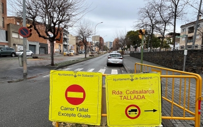 Obres a la ronda Collsalarca