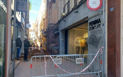 Els tècnics han tornat a revisar la finca aquest matí