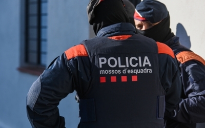 Dos agents dels Mossos d'Esquadra a Sabadell | Roger Benet (RàdioSabadell)