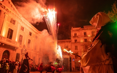 Moment de l'encesa de la ceba