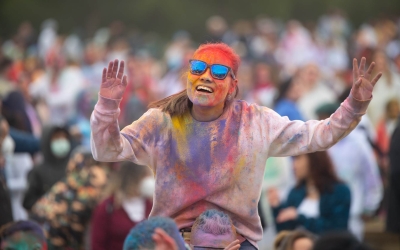 Imatge d'arxiu del Holi a Sabadell