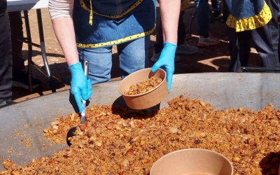 S'han servit 600 racions de 'migas' a la Font de Can Rull