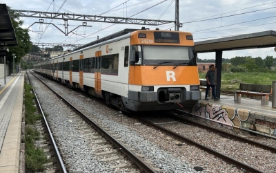 Un tren de Rodalies