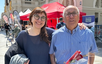 Ana i Félix Moreno, responsables de la Penya Palomillas | Roger Benet