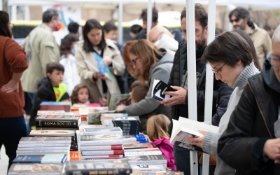 Imatge d'arxiu de Sant Jordi l'any 2024 | Roger Benet (RàdioSabadell)