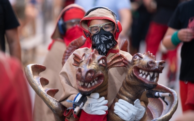 Les Forques de Can Deu, durant una Festa Major | Roger Benet (RàdioSabadell)