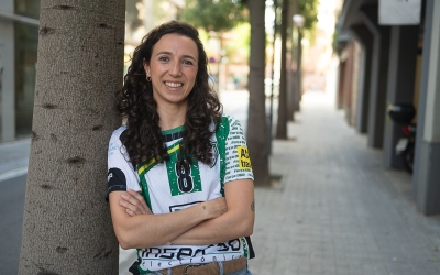 Clàudia Marrugat avui al carrer Doctor Puig | Roger Benet