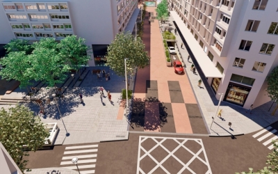 La sortida de l'aparcament del Centre serà pel passeig Manresa