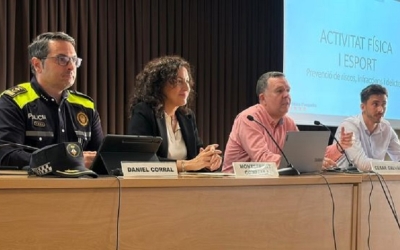 Policia Municipal, Mossos i Federació Catalana de Futbol van formar part de la sessió | Ajuntament