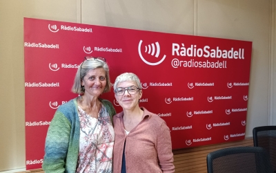 Cristina Aymerich (esquerra) i Mònia Muntada (dreta) | RàdioSabadell
