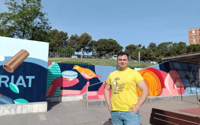 Francisco Martínes, president de l'AV La Concòrdia | Pere Gallifa (RàdioSabadell)