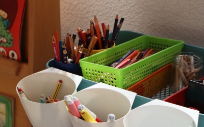 Una aula d'una escola sabadellenca | Júlia Ramon (RàdioSabadell)