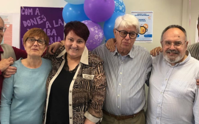 La junta de Salut Mental Sabadell, celebrant els 25 anys de l'entitat | Cedida