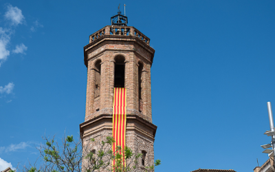 El Campanar de Sant Fèlix durant la Diada de Sant Jordi | Roger Benet