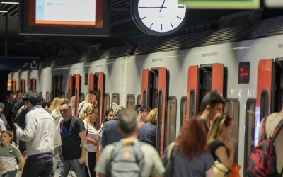 Estació de tren a Sabadell | Roger Benet (RàdioSabadell)