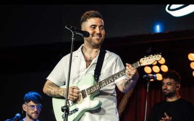 Imatge de Beret en un dels seus concerts