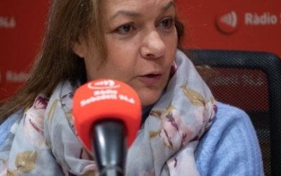 Cuca Santos a Ràdio Sabadell