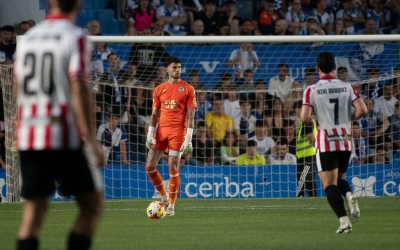 Diego Fuoli durant la tornada de la final contra el Zamora | Roger Benet