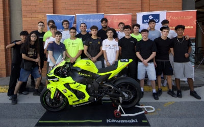 Els alumnes de l'institut avui durant la presentació | IES Catellarnau