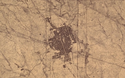 Un mapa de Sabadell elaborat per Eduard Brossa i datat de 1914 | ICGC