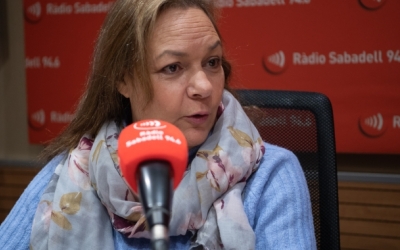 Cuca Santos a Ràdio Sabadell