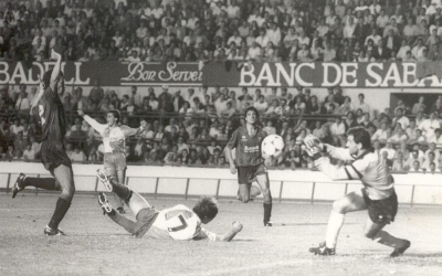 El Sabadell va guanyar dos cops Osasuna a l'estadi | CES Història