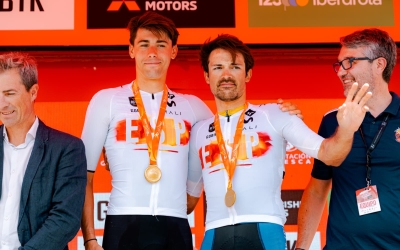 Raúl Rota ha estat el ciclista elit més ràpid a terres aragoneses | RFEC