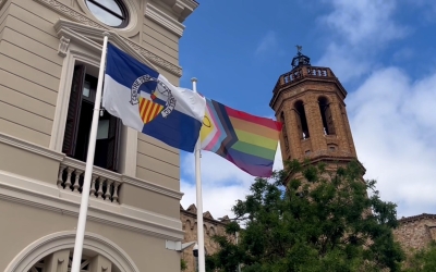 Bandera CE Sabadell Ajuntament