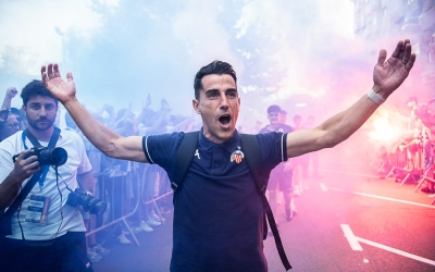 Rubén Martínez rebuda Sabadell
