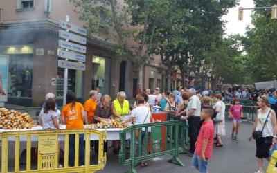 Imatge d'una de les activitats de la festa major de la Creu de Barberà/ Arxiu Ràdio Sabadell