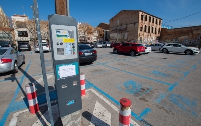 Parking zona blava